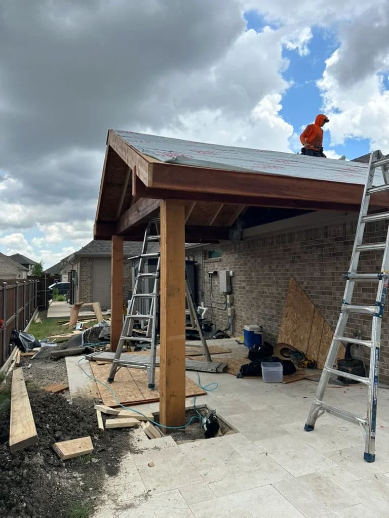 Gallery photos for Stunning Backyard Makeover in McKinney TX: Image #1